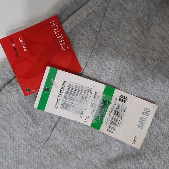 NWT STYLE & CO SPORT Loght Grey jogging pants SZ large - Picture 12 of 16